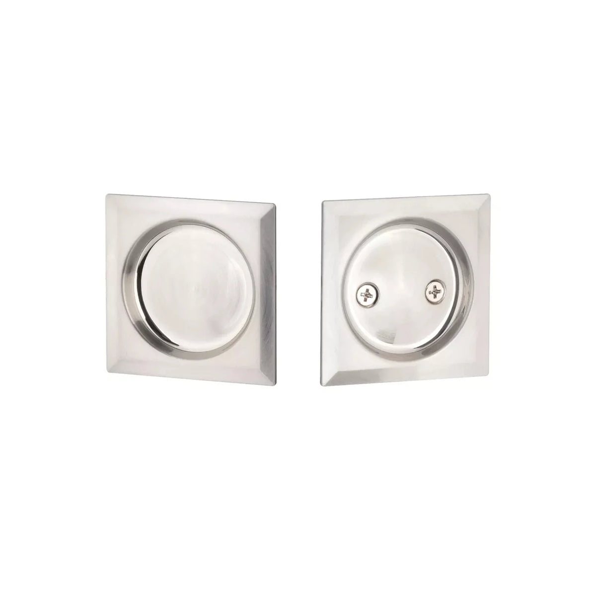 Expressions By Emtek Square Tubular Pocket Door Lock