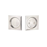 Expressions By Emtek Square Tubular Pocket Door Lock