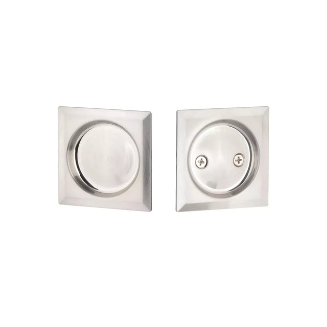 Expressions By Emtek Square Tubular Pocket Door Lock