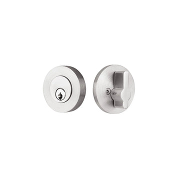 Stainless Steel Modern Disc Keyed Deadbolt S50004SS
