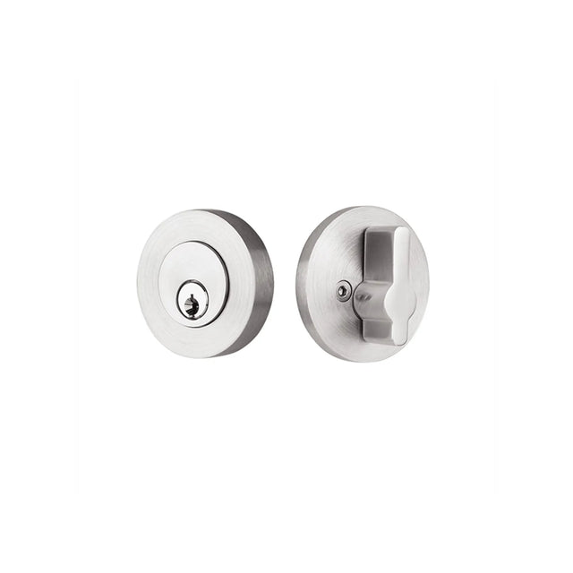 Stainless Steel Modern Disc Keyed Deadbolt S50004SS