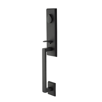 Rustic Modern Rectangular Monolithic Tubular Entry Set 451522ARLH
