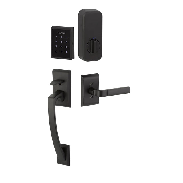 Ares EMPowered™ Motorized Touchscreen SMART Keypad Entry Set - Works with Yale Access App EMP1104BEUS10B