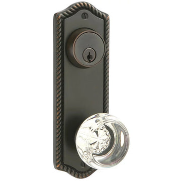 Rope Keyed 3-5/8" C-to-C Sideplate Lock 7090ACLH