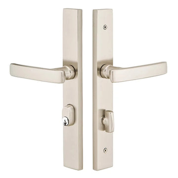 Modern Rectangular Keyed Stretto 1-1/2" x 11" Narrow Trim Sideplate Lock 8444BALH