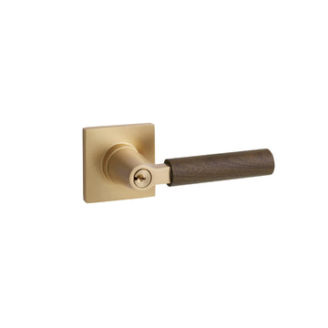 SELECT L-Square Dark Walnut Key in Lever 5015US10B.KLSUS10B.WNWD