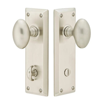 Quincy Thumbturn Privacy Non-keyed 3-3/8" C-to-C Sideplate Lock 8226AST