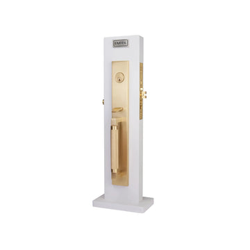 Hercules Knurled Full Length Mortise Entry Set F13333850ACEKNLH