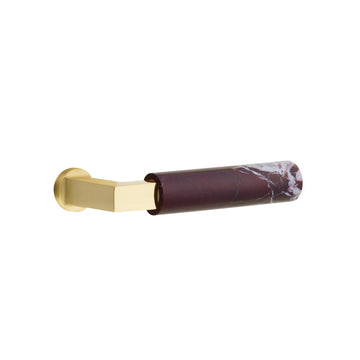 SELECT L-Square Rosso Levanto Marble Lever 5050MW.LSMW.MRRD