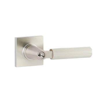 SELECT L-Square Straight Knurled Key in Lever 5122US10B.KLSUS10B.SKUS10B.LH