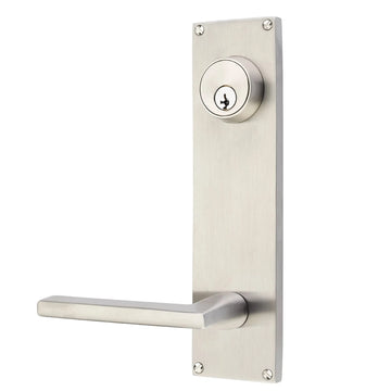 Stainless Steel Keyed 5-1/2" C-to-C Sideplate Lock S811HESLHSS