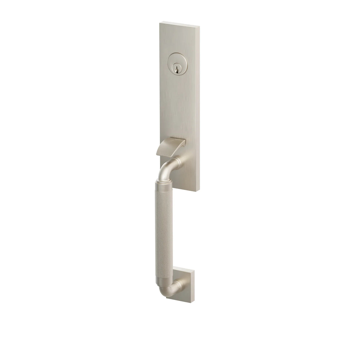 Select R-Bar Stem Knurled Grip Monolithic Mortise Entry Set 3056.RA.KN