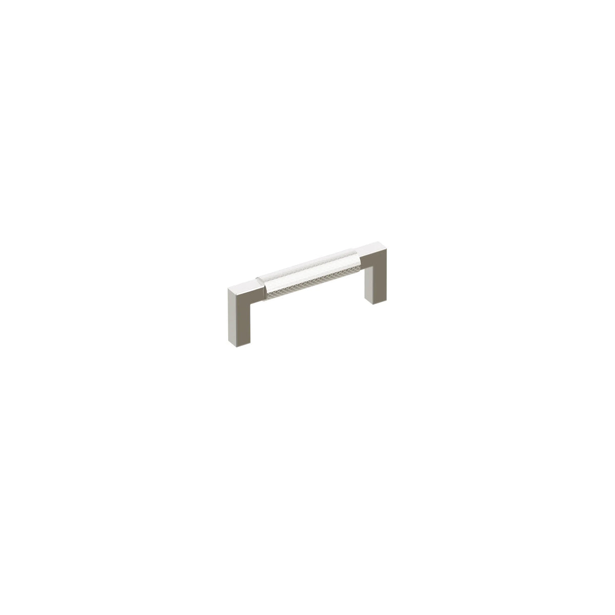 SELECT L-Square Stem Knurled Cabinet Pull 86645.LSUS10B.KN