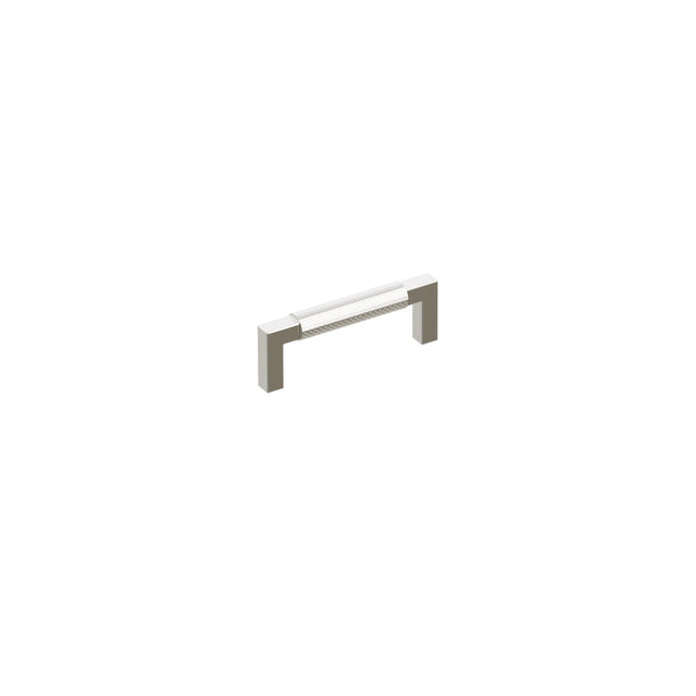 SELECT L-Square Stem Knurled Cabinet Pull 86645.LSUS10B.KN