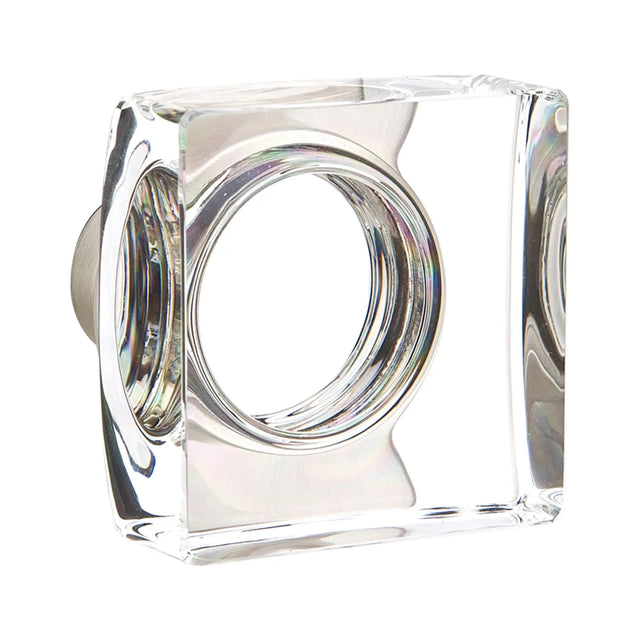 Modern Square Glass Knob 7058MSC