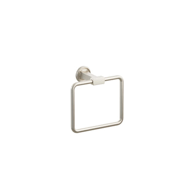 Transitional Flared Brass Towel Ring 229200