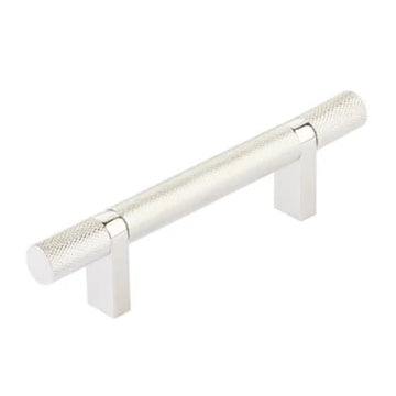 SELECT Rectangular Bar Knurled Cabinet Pull 84152.RCBUS10B.KN