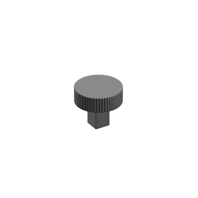Select Square Stem Straight Knurled Cabinet Knob 86601.SQKUS10B.SKK