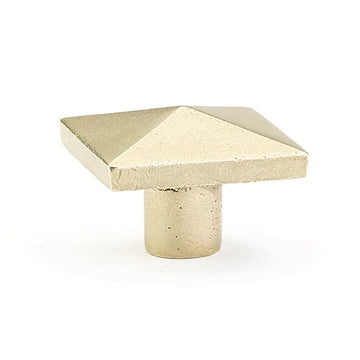 Square Sandcast Bronze Cabinet Knob 86145