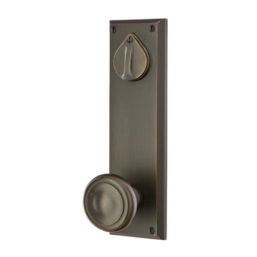 Sandcast Rectangular Keyed 5-1/2" C-to-C Sideplate Lock 7560ARLH