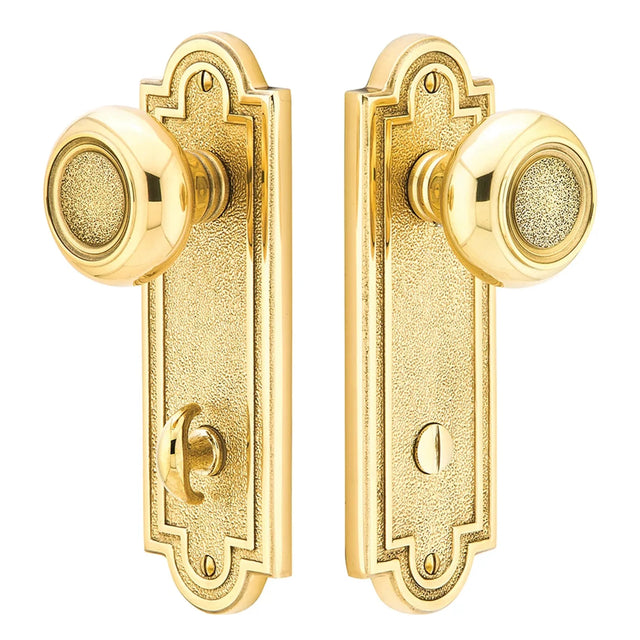 Belmont Thumbturn Privacy Non-keyed 3-3/8" C-to-C Sideplate Lock 8224C