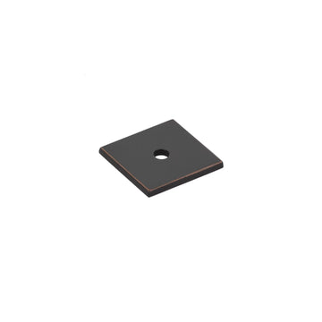 Art Deco Square Cabinet Backplate for Knob 86434