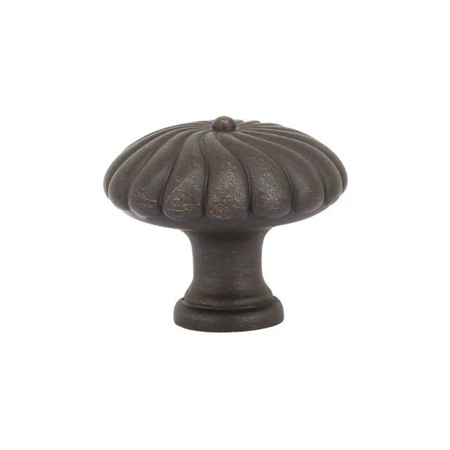 Twisted Round Tuscany Bronze Cabinet Knob 86244
