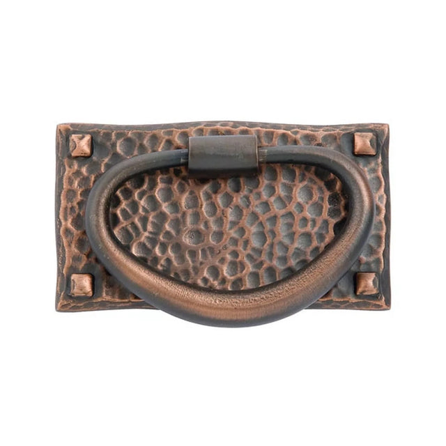 Hammered Oval Cabinet Pull 86041