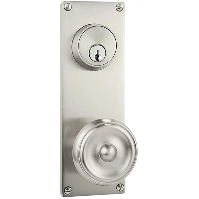 Modern Keyed 3-5/8" C-to-C Sideplate Lock 8112AGLH