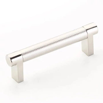 SELECT Rectangular Knurled Cabinet Pull 84052.RECSCU.KN