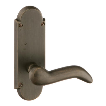 Sandcast Bronze #5 Non-keyed 7-1/4" Overall Sideplate Lock 7107AR