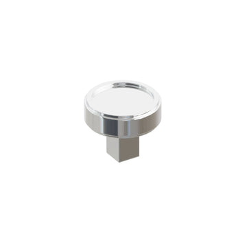 Select Square Stem Smooth Cabinet Knob 86601.SQKUS10B.SMK