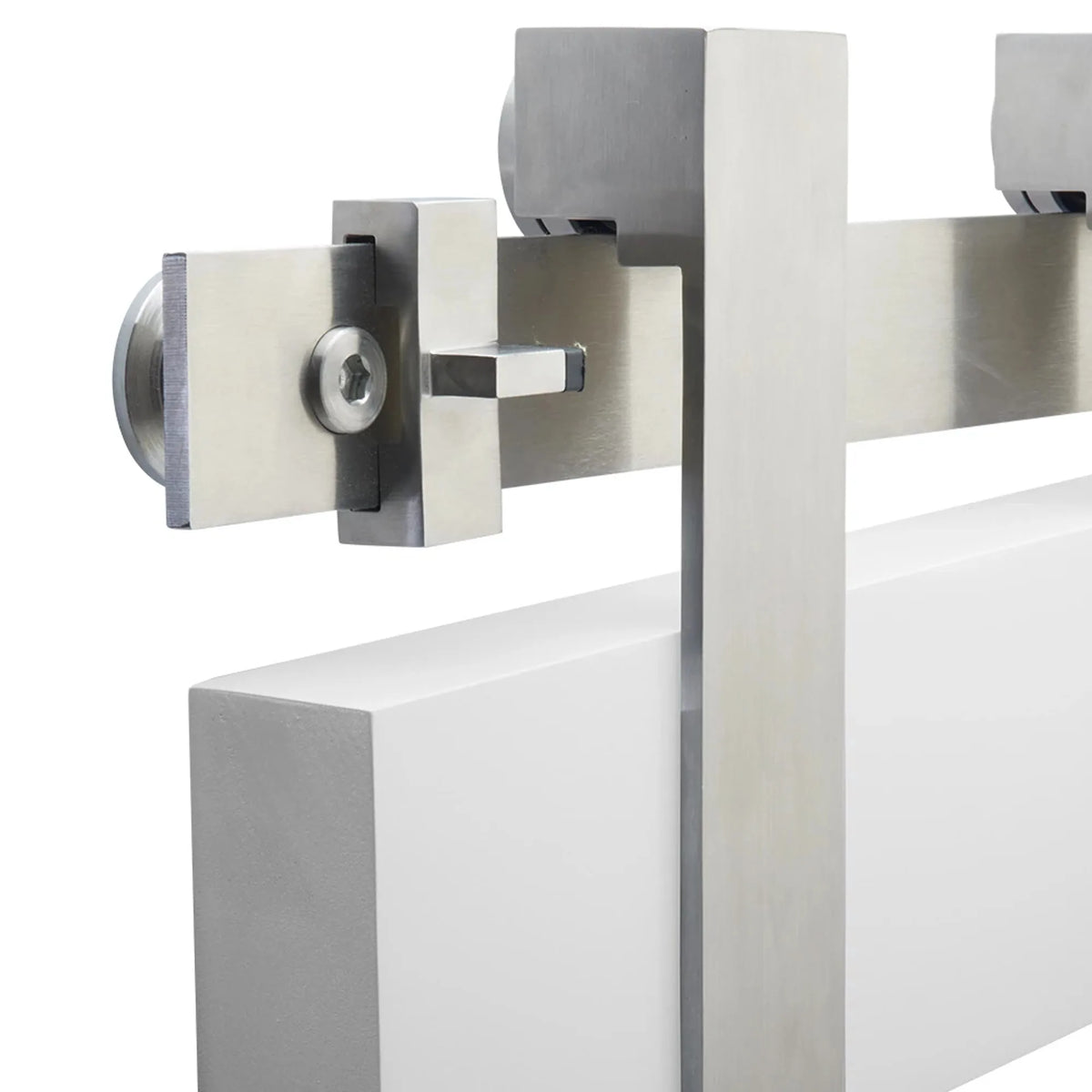 Stainless Steel Low Profile Concealed Wheel Hanger B130305.SS