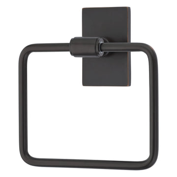 Transitional Brass Towel Ring 290100
