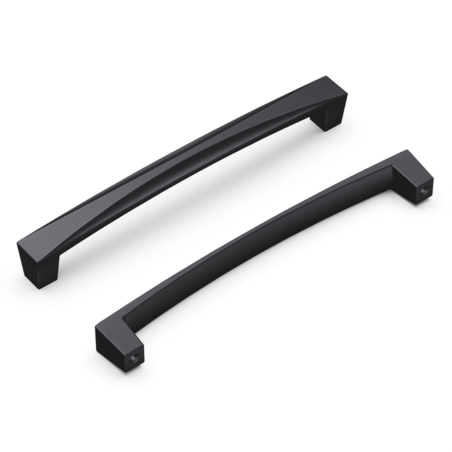 Crest Collection Pull 6-5/16'' cc Matte Black Finish H076132-MB