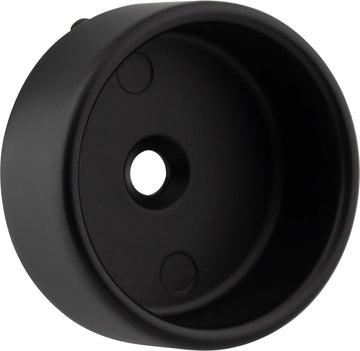 Closet Rod Brackets Matte Black Closed Knock-In Mounting Bracket for 1-5/16'' Round Closet Rods M7345-MB