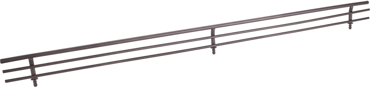 Shoe Fences 17'' Wide Dark Bronze Wire Shoe Fence for Shelving SF17-ORB