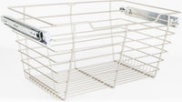 Pullout Closet Baskets Closet Pullout Basket with Slides 14''D x 29''W x 11''H