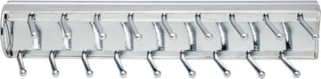 Tie, Belt, & Pant Organizers Polished Chrome 14'' Tie Rack 355T-PC