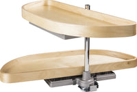 LazySusans 32'' Wood Half-Moon Lazy Susan HMLS-W-3212