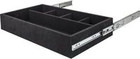 Jewelry Trays Felt 5-Compartment Jewelry Organizer Drawer