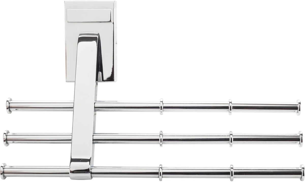 Tie, Belt, & Pant Organizers Polished Chrome Tri-Level Tie Organizer 356T-PC