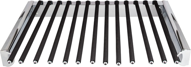 Tie, Belt, & Pant Organizers Polished Chrome 24'' Wide Pant Rack PPR-2414-PC