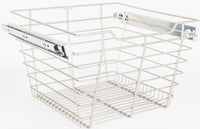 Pullout Closet Baskets Closet Pullout Basket with Slides 14''D x 17''W x 11''H