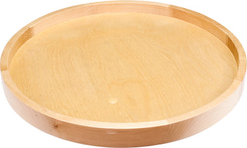 LazySusans 18'' Round Wood Lazy Susan Shelf with Swivel LSR18-S
