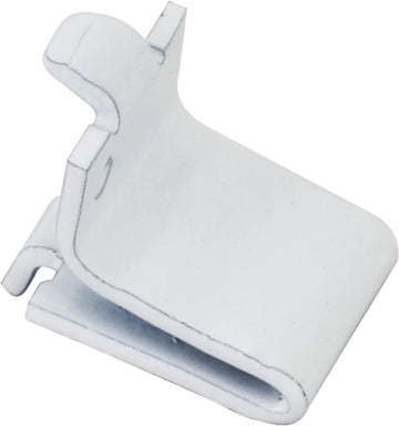 White Shelf Clip, Retail Pack 1460WH-R