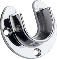 Closet Rod Brackets Open Screw-In Mounting Bracket for 1-5/16'' Round Closet Rods