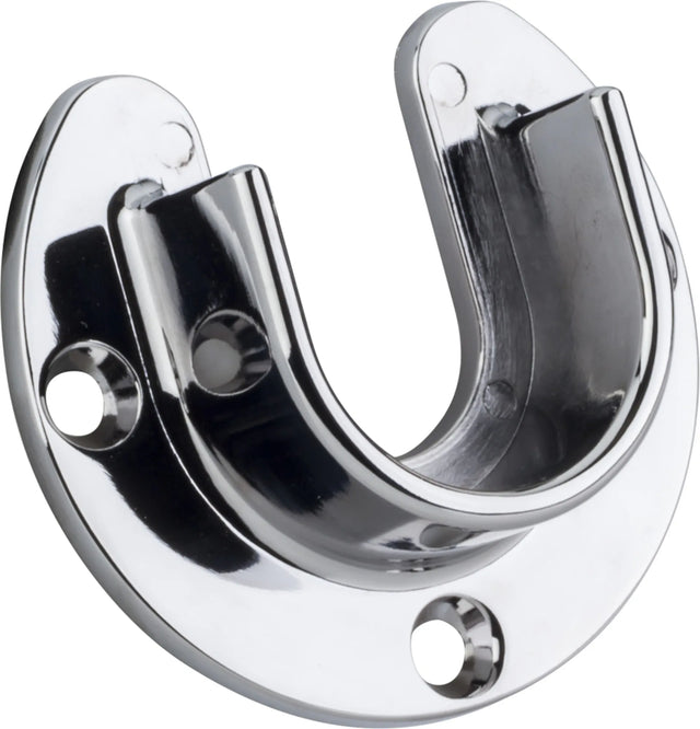 Closet Rod Brackets Open Screw-In Mounting Bracket for 1-5/16'' Round Closet Rods
