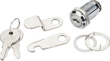 1-1/2'' Length Chrome Cam Lock - Keyed Alike 78739CH