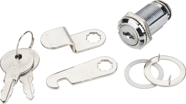 1-1/2'' Length Chrome Cam Lock - Keyed Alike 78739CH